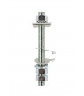 Ancillary Item Studs - M10BSS - STAINLESS STEEL STUD ASSEMBLIES C/W NUTS & WASHERS FOR WOOD AND GRP VESSELS