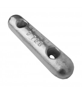Magnesium Hull Anode - MD72B - Bolt On - 3.5 KGS NOM NET WEIGHT 225 MM BOLT CENTRES
