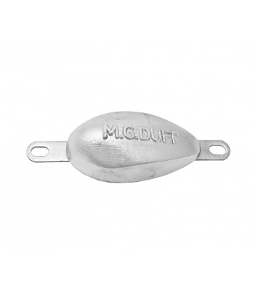 Magnesium Hull Anode - MD77 - Bolt On - 0.8 KGS NOM NET WEIGHT 200 MM BOLT CENTRES