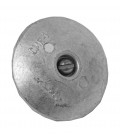 Zinc Hull Anode - ZD52 - DISC (PAIR) WITH BOLT 50MM DIA